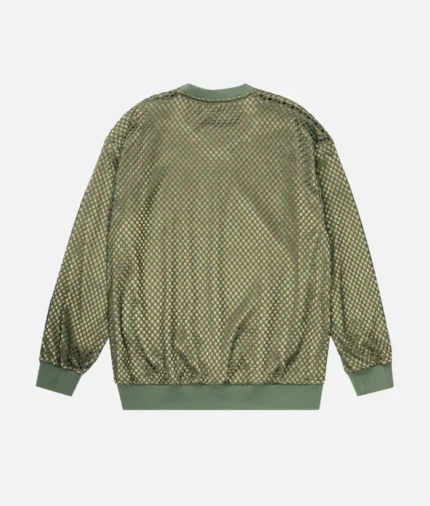 Valabasas Caviera Suede Green Sweater