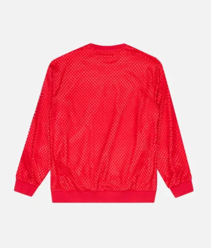 Valabasas Caviera Suede Red Sweater