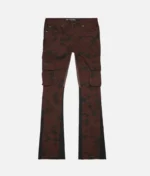 Valabasas Commander Brown Black Stacked Jean