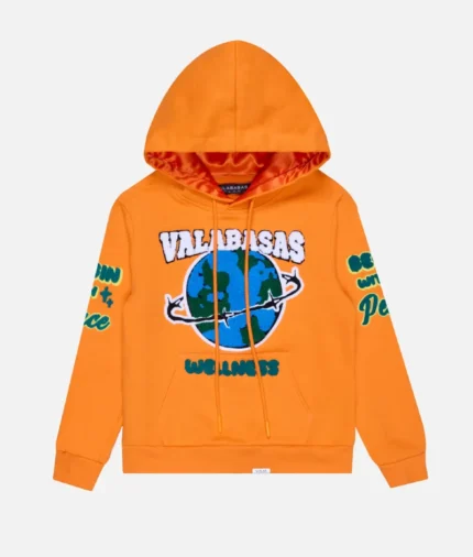 Valabasas Harmony Fleece Hoodie Orange