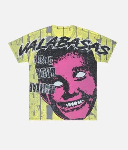 Valabasas Losing It Vintage Grey T-Shirt