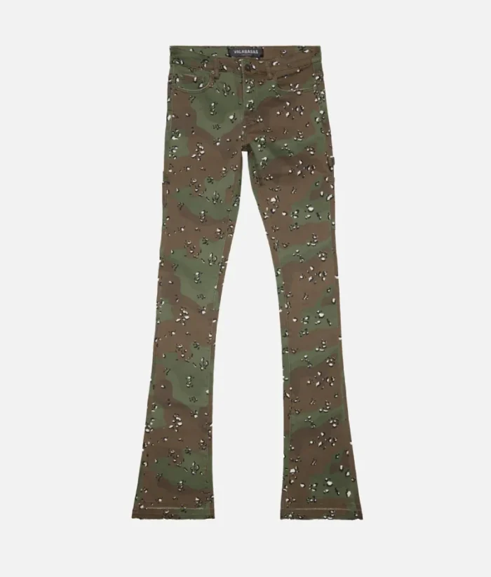 Valabasas Mr. Extendo Camo Super Stacked Jeans