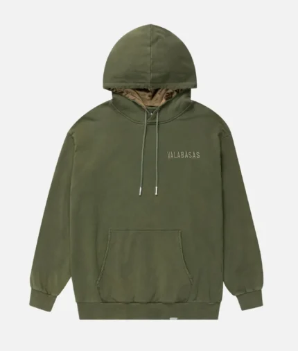 Valabasas Vintage Army Fleece Hoodie