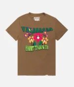 Valabasas Wild Flower Vintage Brown T-Shirt